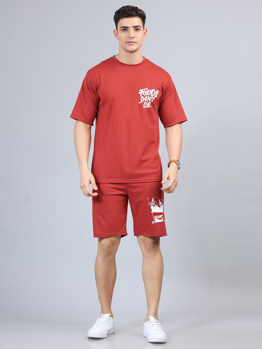 Friends Don't Lie Oversize Co-Ords Oversize Co-ords Bushirt