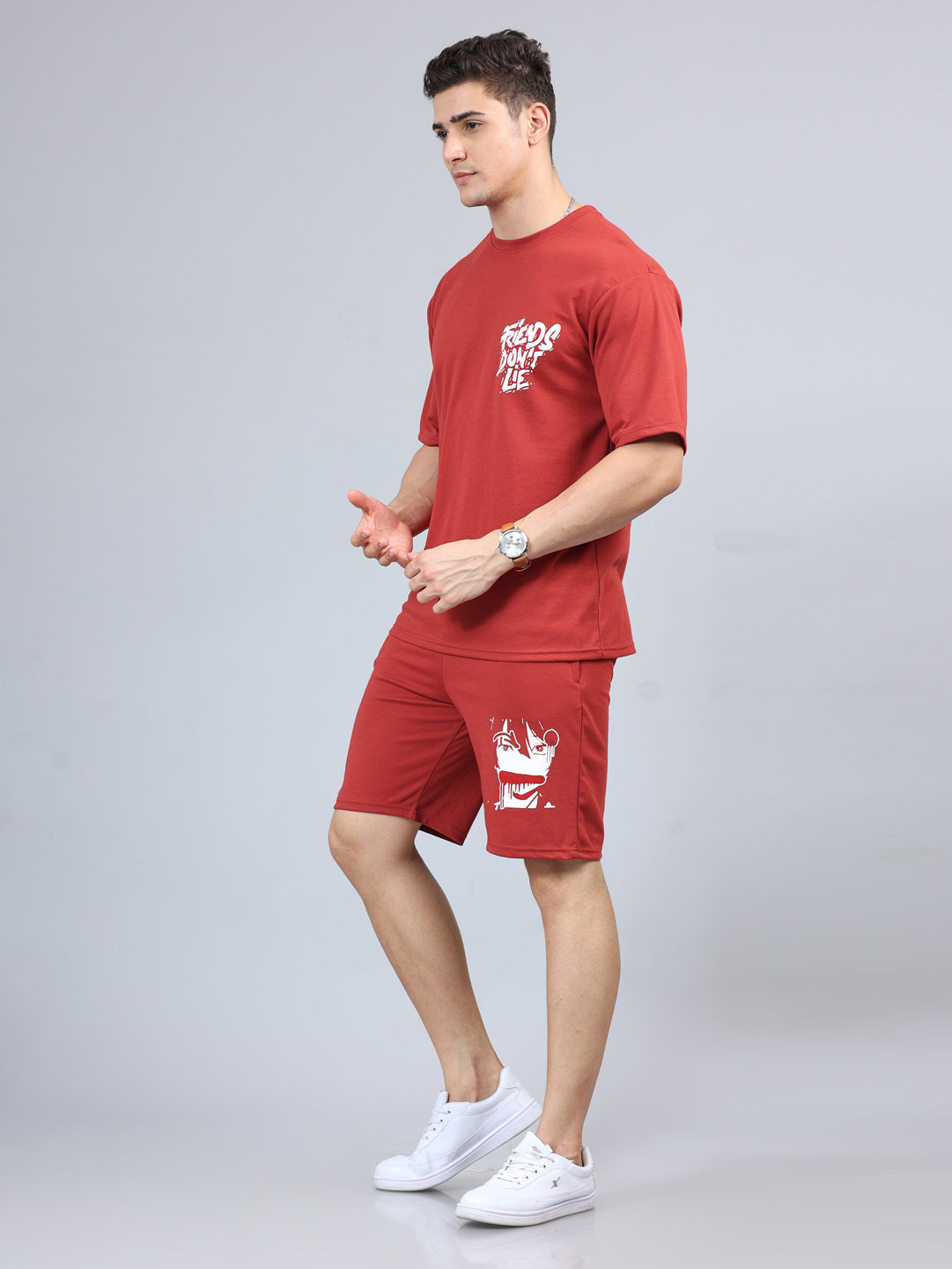 Friends Don't Lie Oversize Co-Ords Oversize Co-ords Bushirt