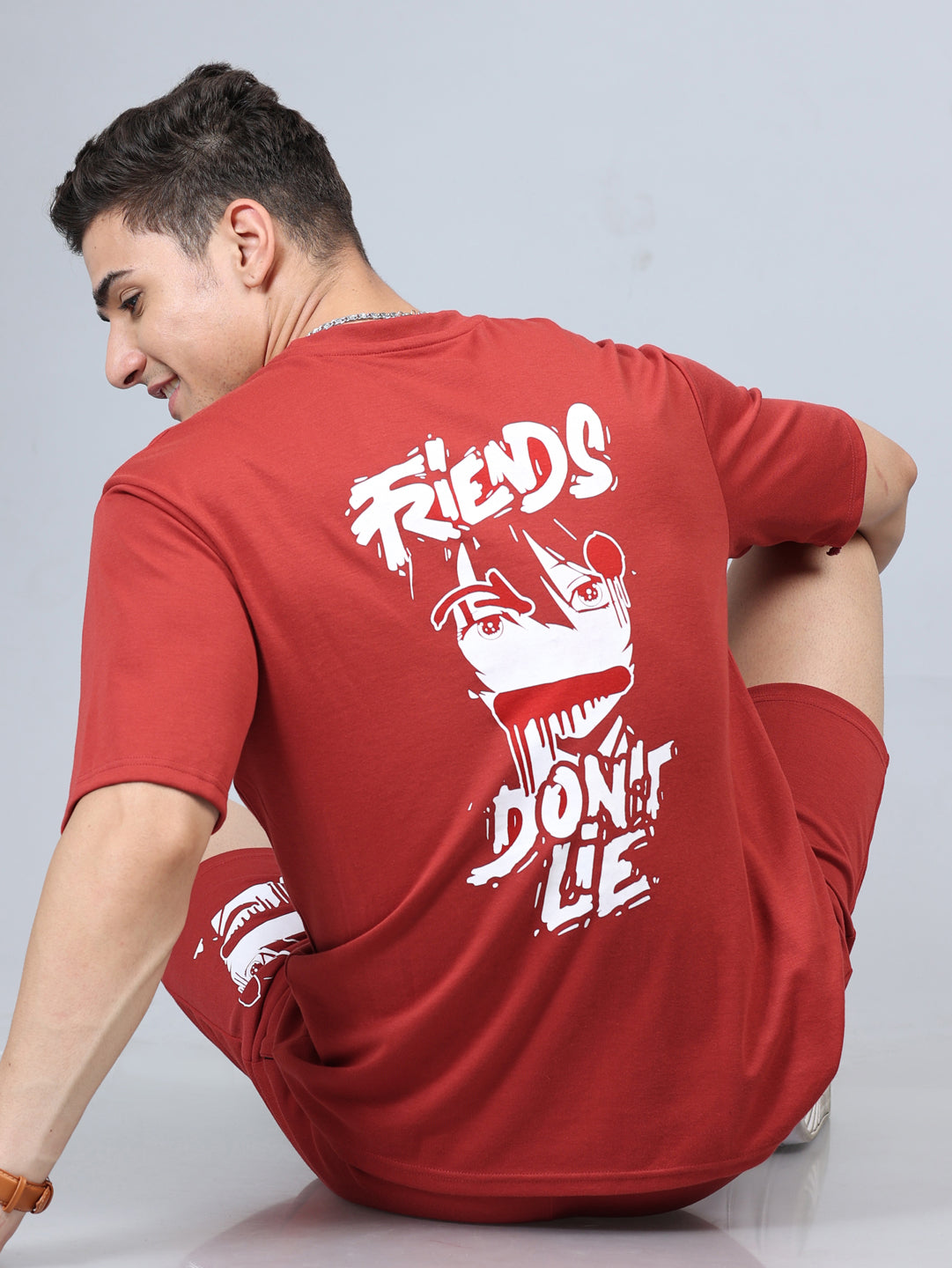 Friends Don't Lie Oversize Co-Ords Oversize Co-ords Bushirt