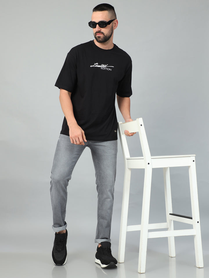 Stone Grey Solid Slim Fit Jeans Jeans Bushirt