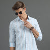 Blue Striped Shirt Stripes Shirt Bushirt