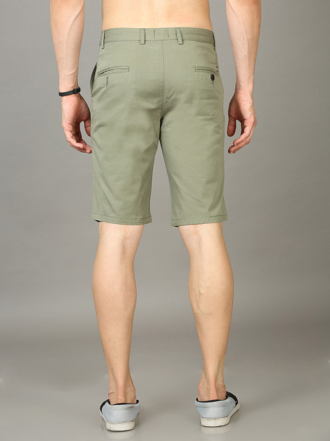 Classic Sage Green Chino Shorts Men's Shorts Bushirt