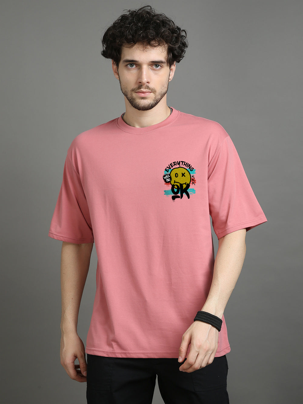 I Fall Seven Times Oversize T-Shirt Oversize T-Shirt Bushirt