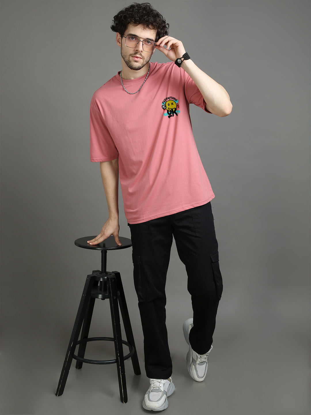 I Fall Seven Times Oversize T-Shirt Oversize T-Shirt Bushirt