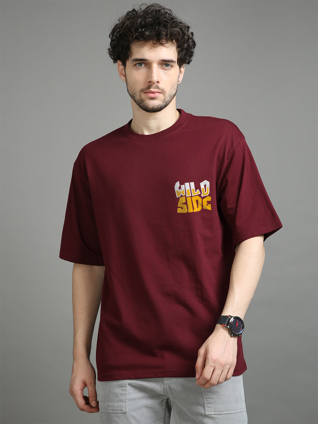 Run On The Wild Side Oversize T-Shirt Oversize T-Shirt Bushirt