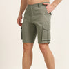 Ash Grey Cargo Shorts Cargo Shorts Bushirt