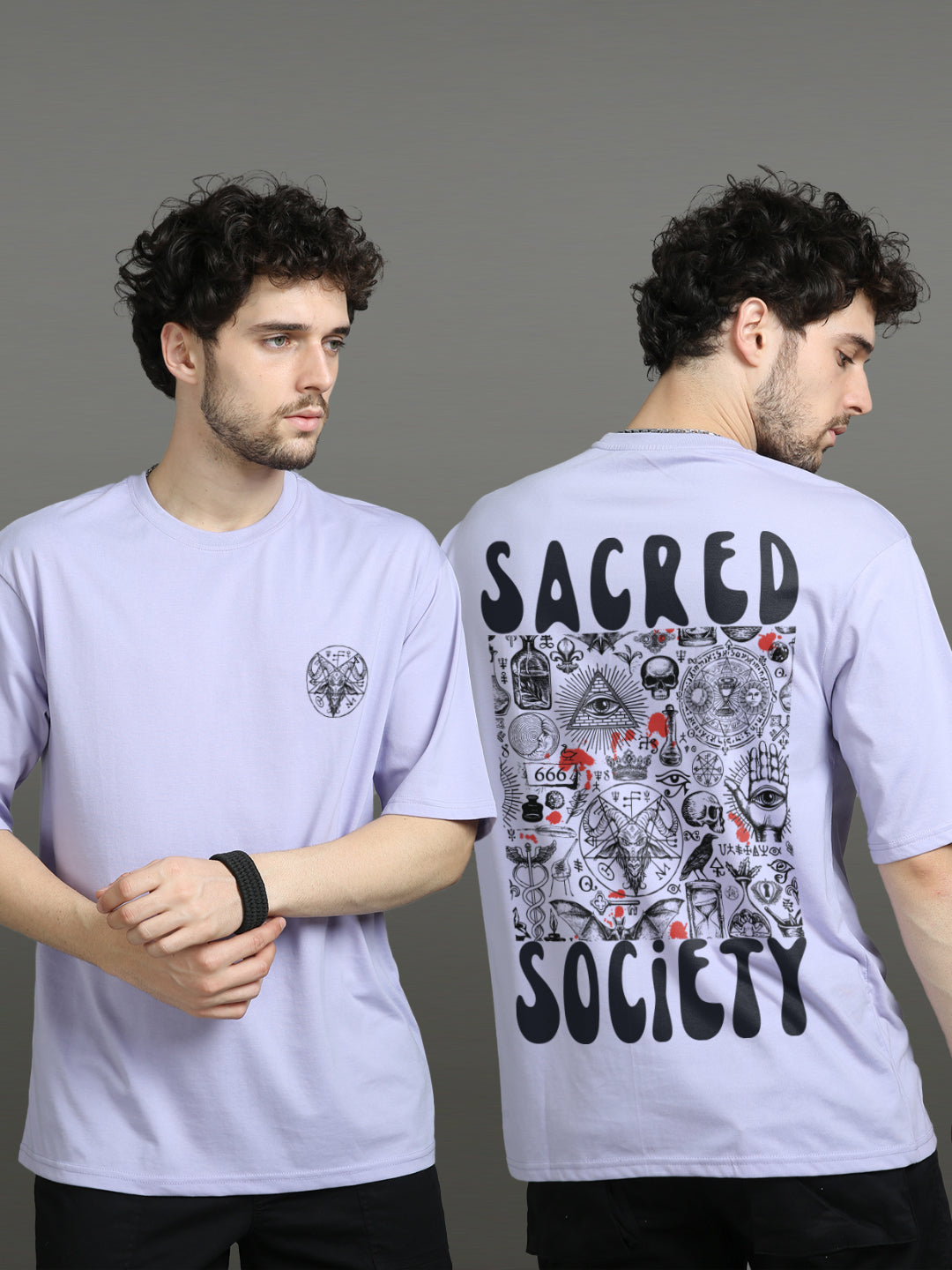 Scared Society Oversize T-Shirt Oversize T-Shirt Bushirt