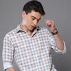 Brown Metal Checks Shirt Checks Shirt Bushirt