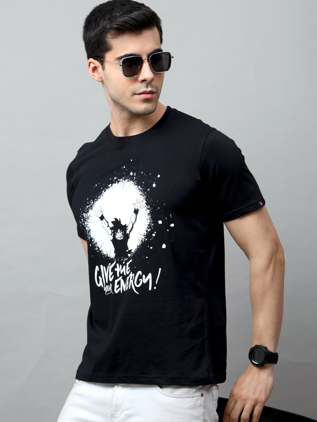 Enery of Goku Anime T-Shirt Graphic T-Shirts Bushirt