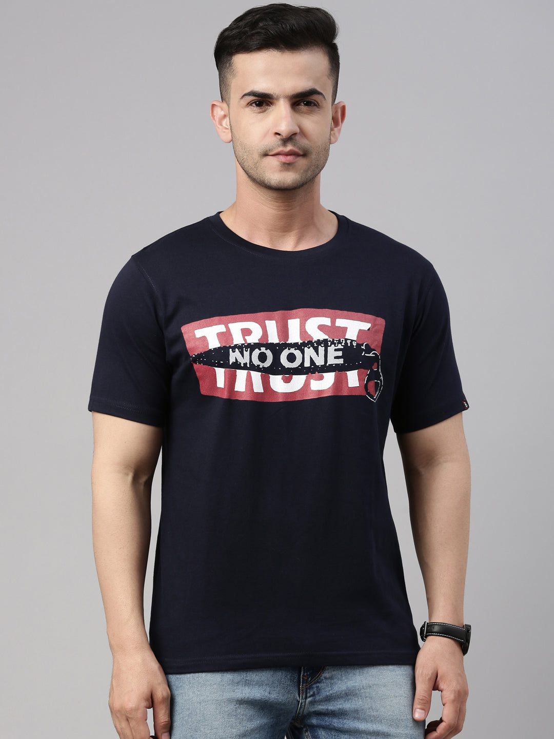 Trust No One T Shirt Graphic T-Shirts Bushirt