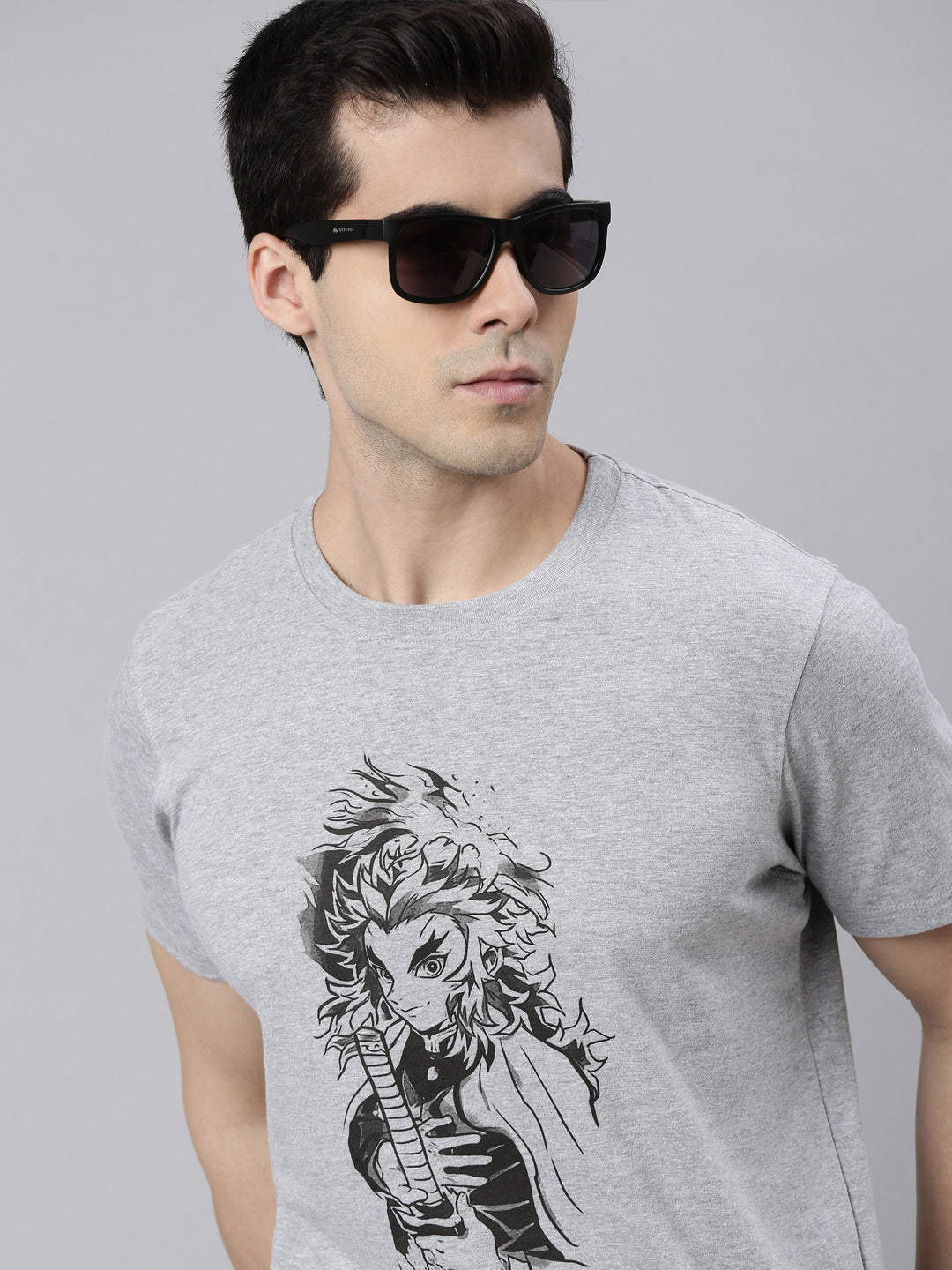 Demon Slayer - Rengoku Anime T-Shirt Graphic T-Shirts Bushirt