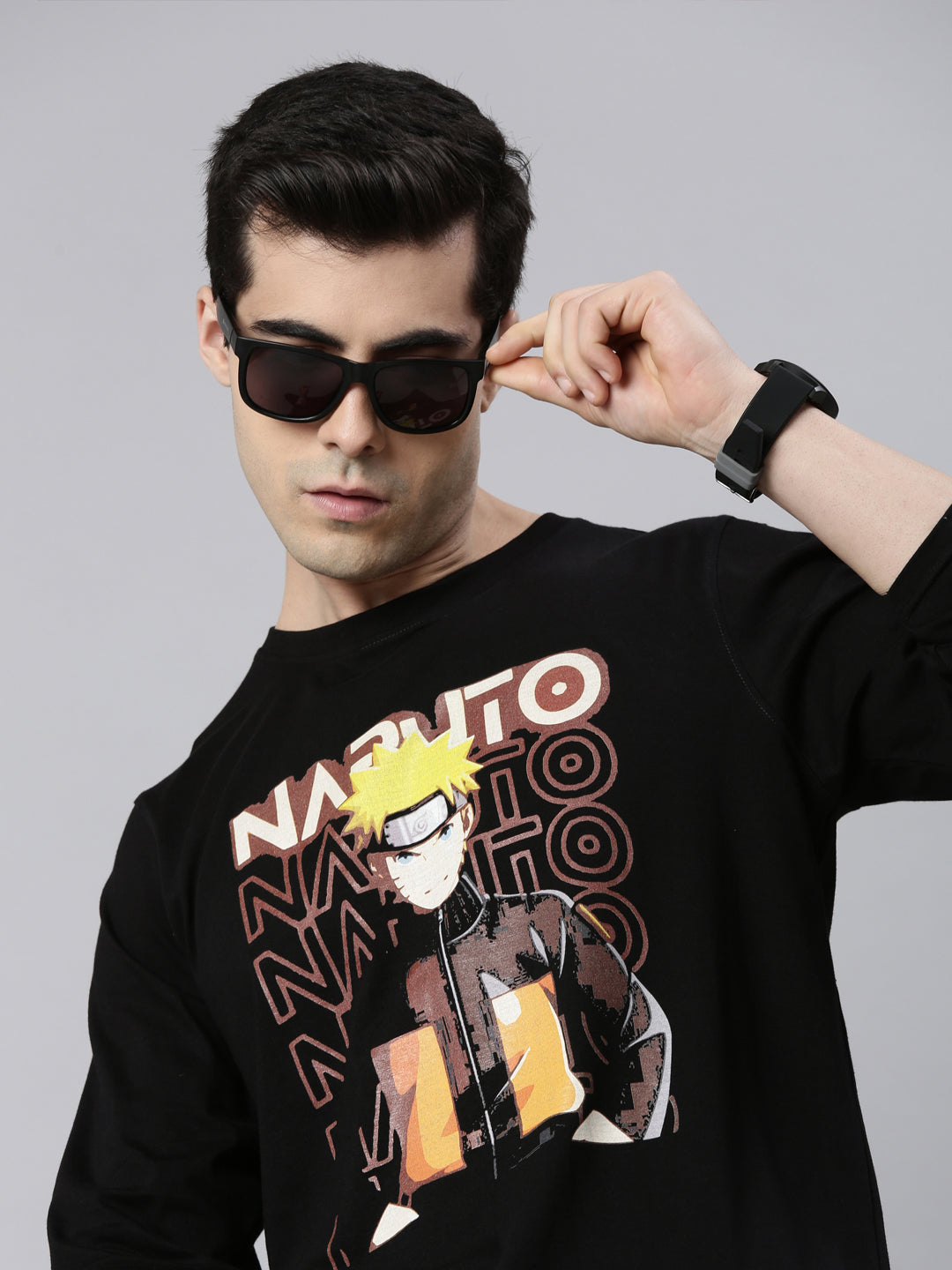 Naruto Shippuden Naruto Uzumaki Anime T-Shirt Graphic T-Shirts Bushirt