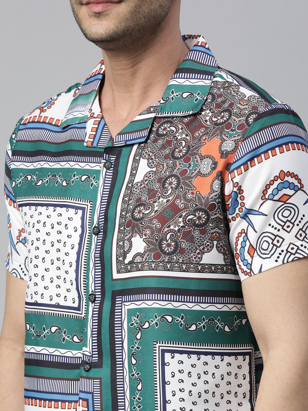 Astir Green Co-Ords Co-Ords Bushirt