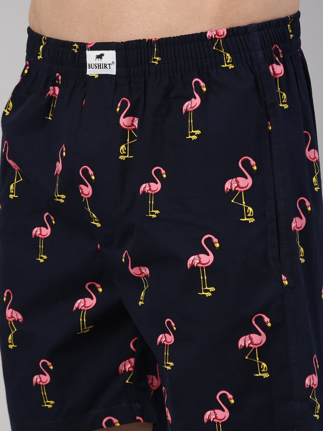 Crane Navy Blue Boxers Boxers Bushirt
