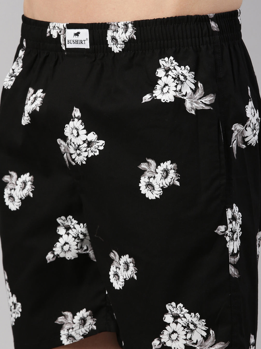 Floral Black Boxers Boxers Bushirt