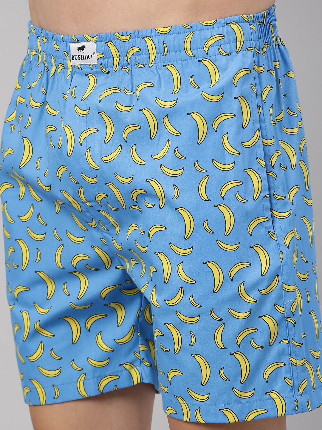 Banana Sky Blue Boxers Boxers Bushirt