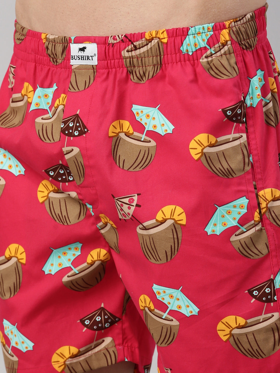 Cocktail Magenta Boxers Boxers Bushirt