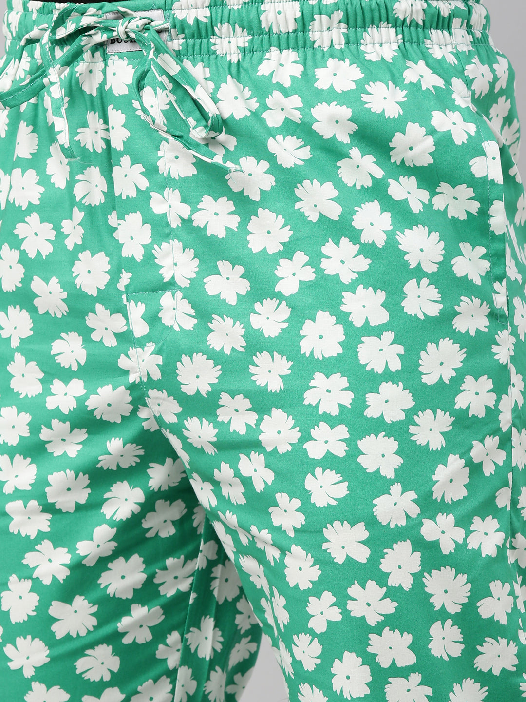 Floral Spring Green Pyjamas Pyjamas Bushirt