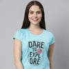 Dare to Explore T-Shirt Women's Graphic Tees Bushirt