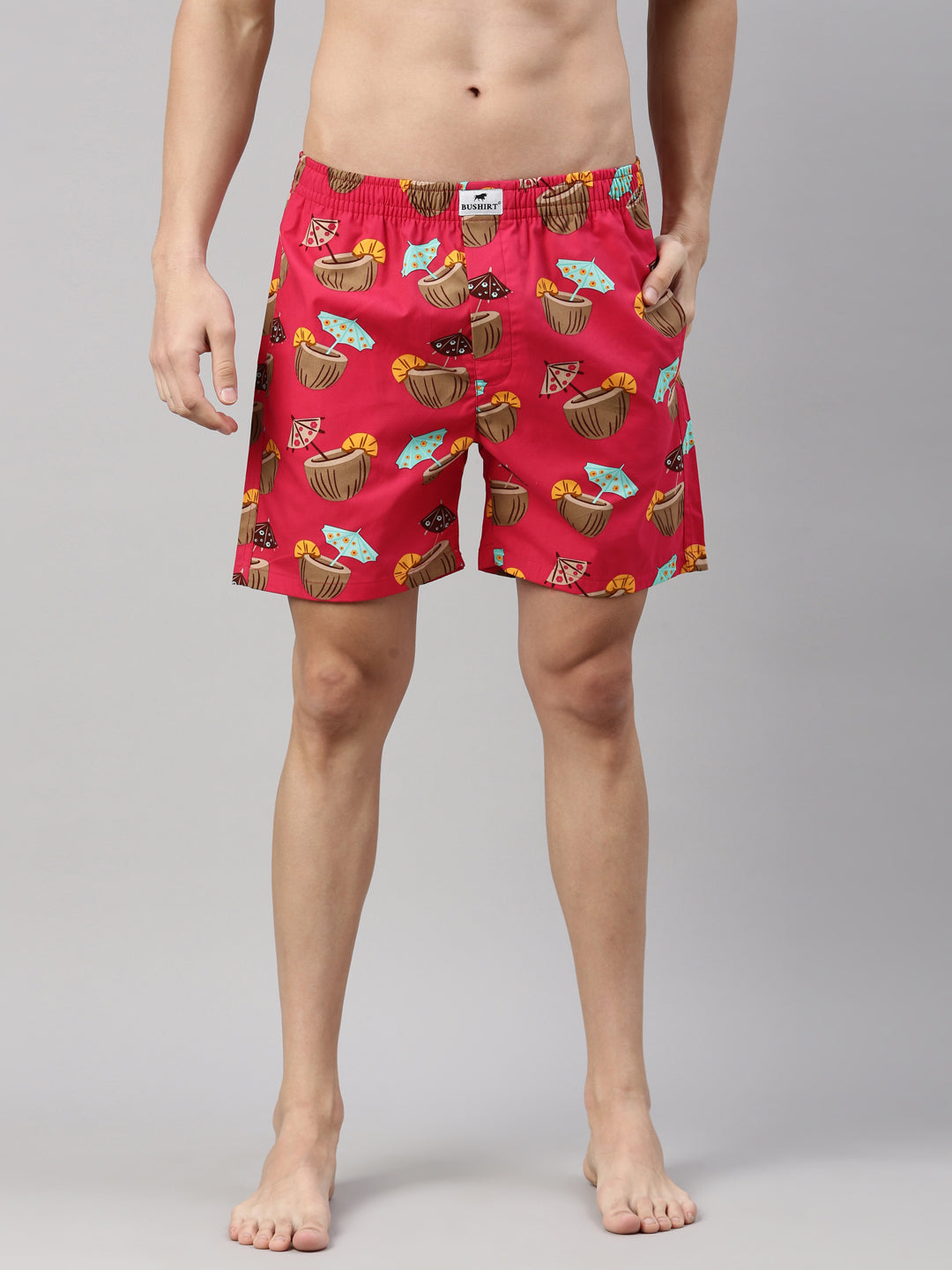 Cocktail Magenta Boxers Boxers Bushirt