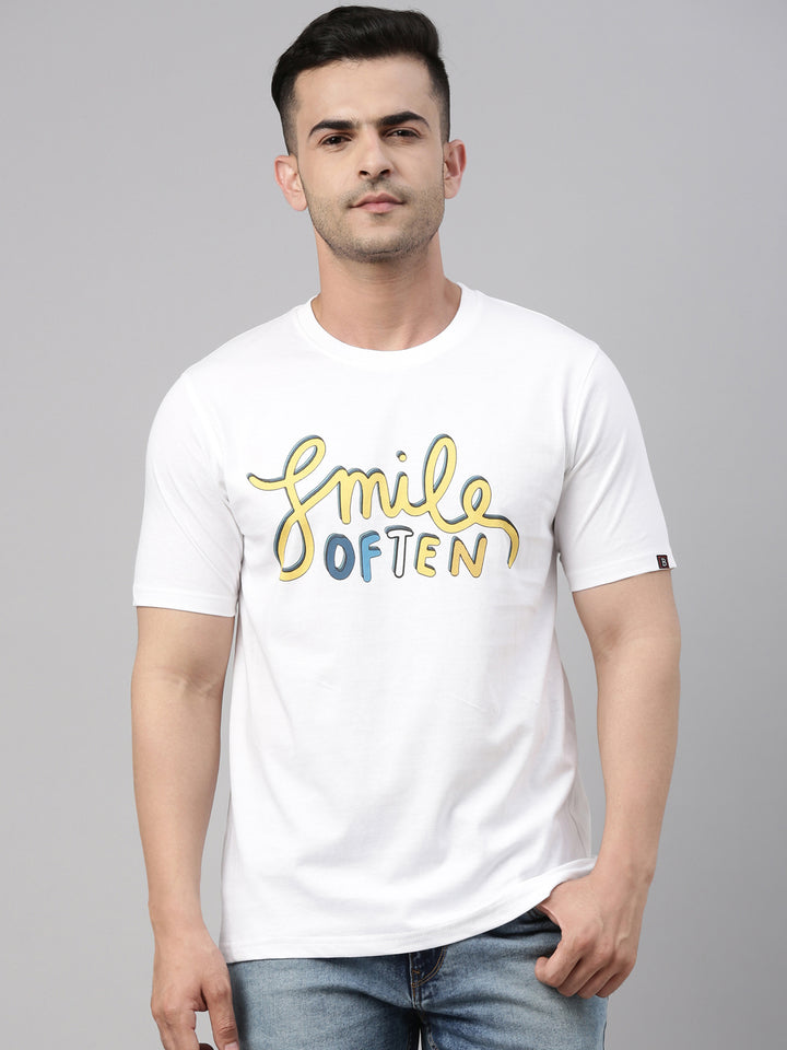 Smile Often T Shirt Graphic T-Shirts Bushirt