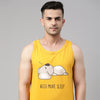 Need More Sleep Sleeveless T Shirt Vest Bushirt