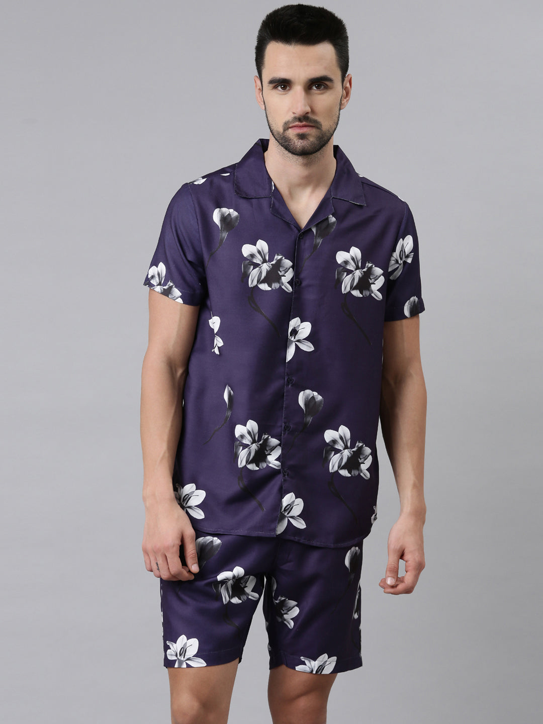 Cosmos Purple Co-Ords Co-Ords Bushirt