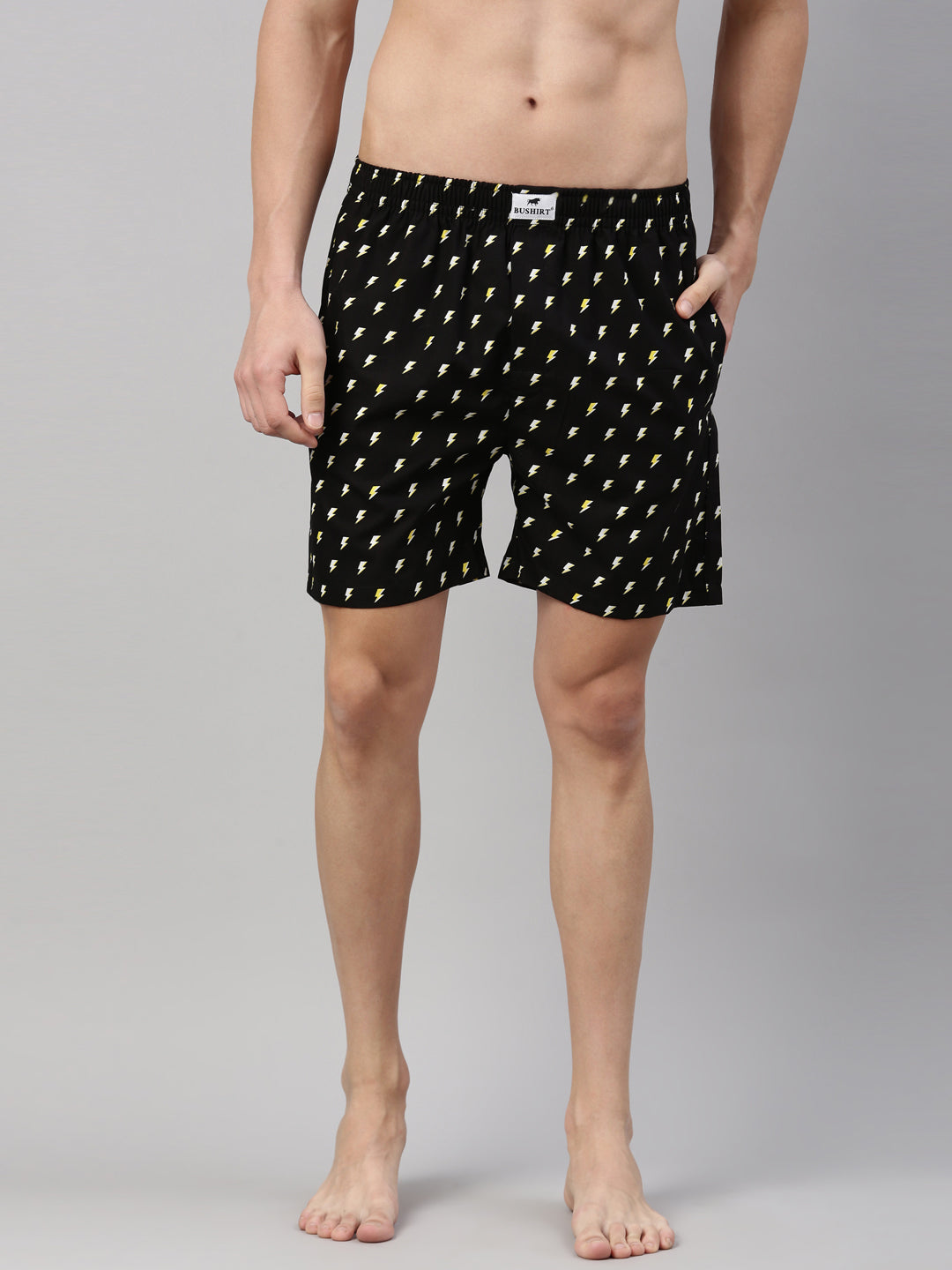 Flash Streak Black Boxers Boxers Bushirt