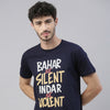 Bahar Se Silent T-Shirt Graphic T-Shirts Bushirt
