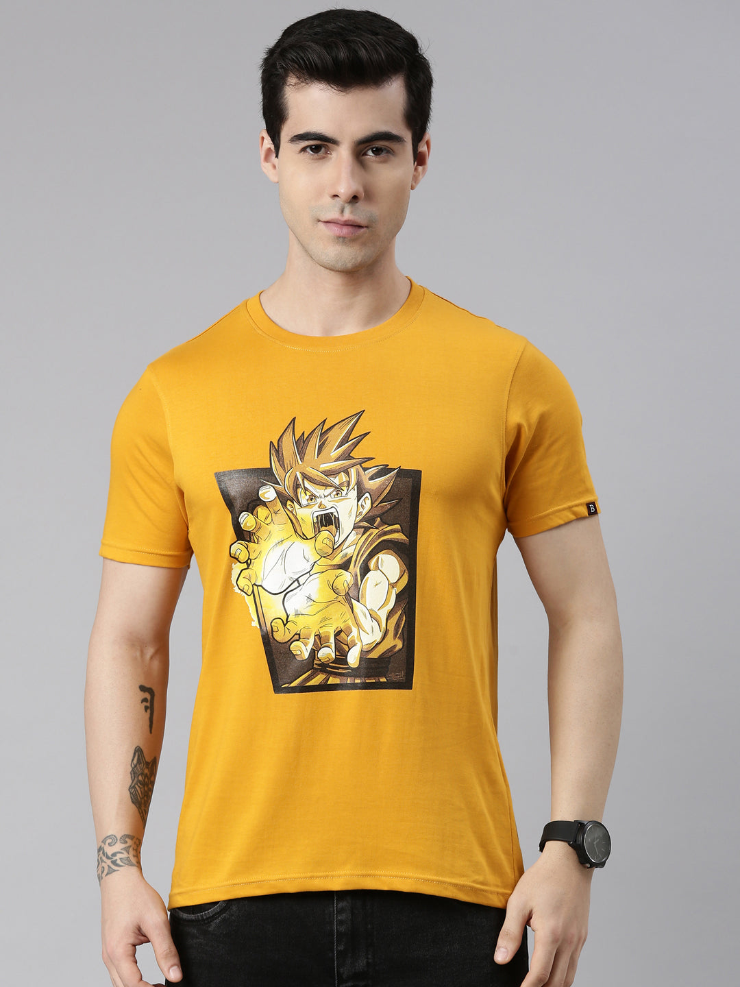 Dragon Ball Z - Power Through Anime T-Shirt Graphic T-Shirts Bushirt