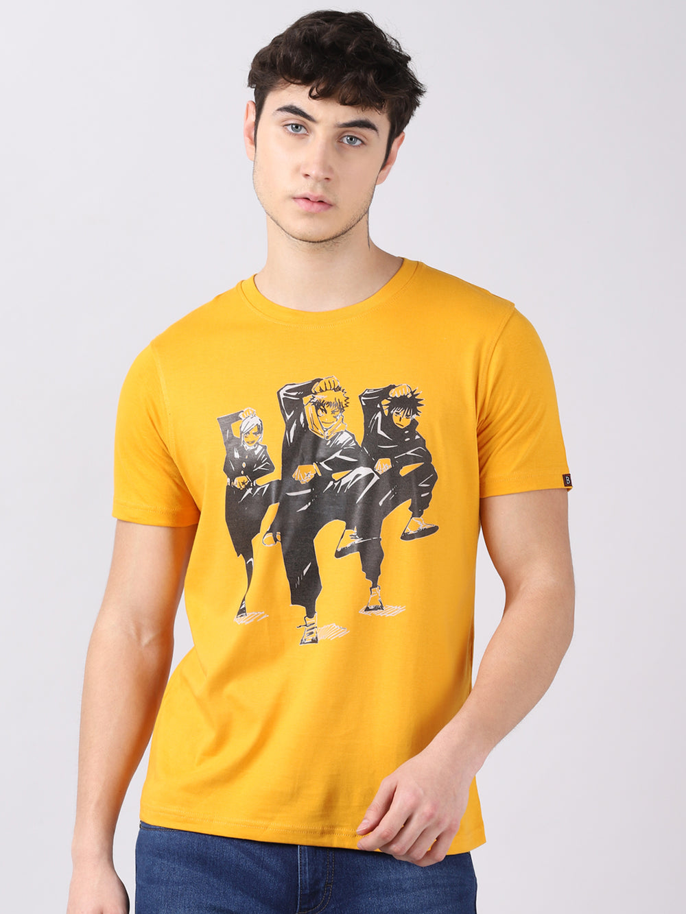 Hanging out with the jjk trio for the last time Anime T-Shirt Graphic T-Shirts Bushirt