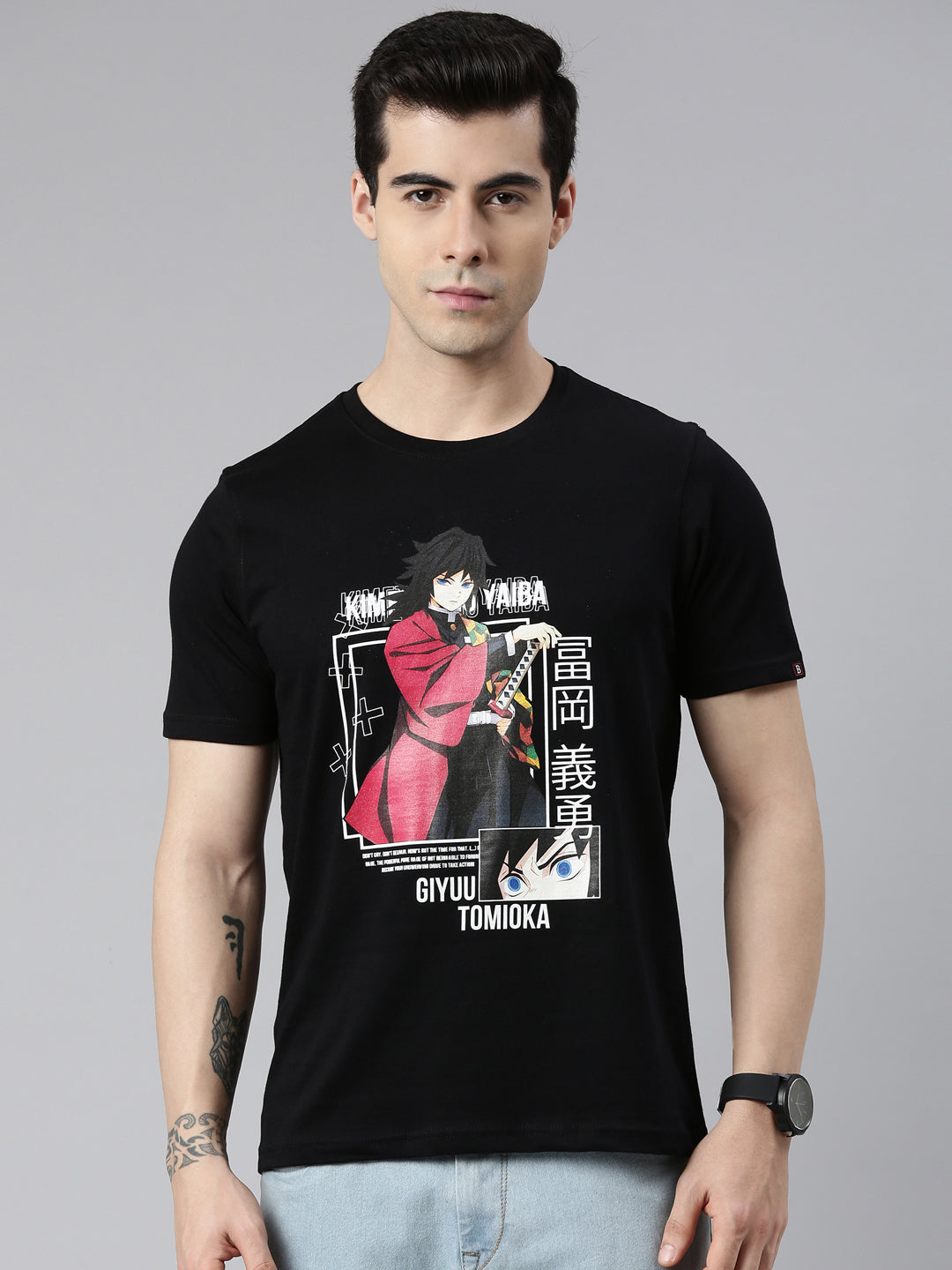 Demon Slayer - Kimetsu no Yaiba Anime T-Shirt Graphic T-Shirts Bushirt