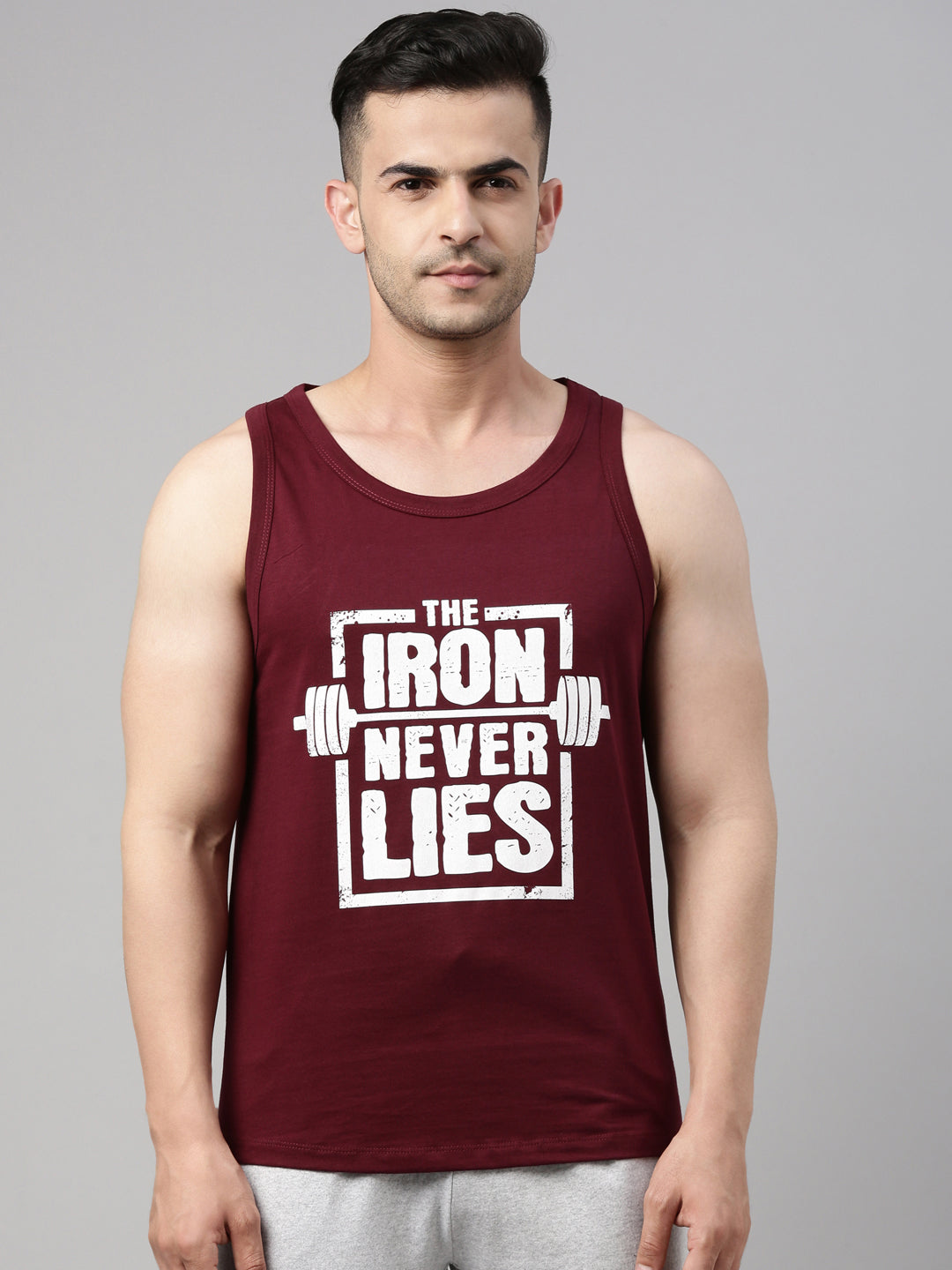 The Iron Never Lies Sleeveless T Shirt Vest Bushirt