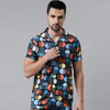 Yellow Printed Co-Ords Regular Size Co-Ords Bushirt