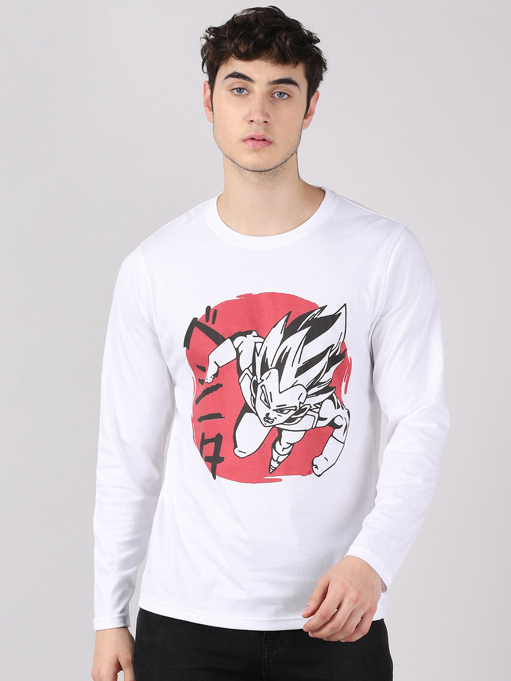 Super Saiyan -  Dragon Ball Anime T-Shirt Full Sleeves Bushirt