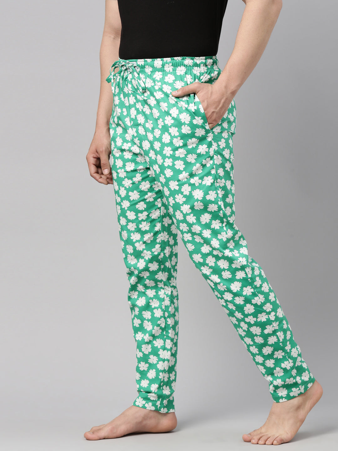 Floral Spring Green Pyjamas Pyjamas Bushirt