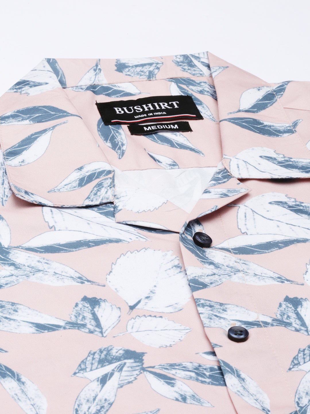 Spring Leaf Shirt Printed Shirt Bushirt