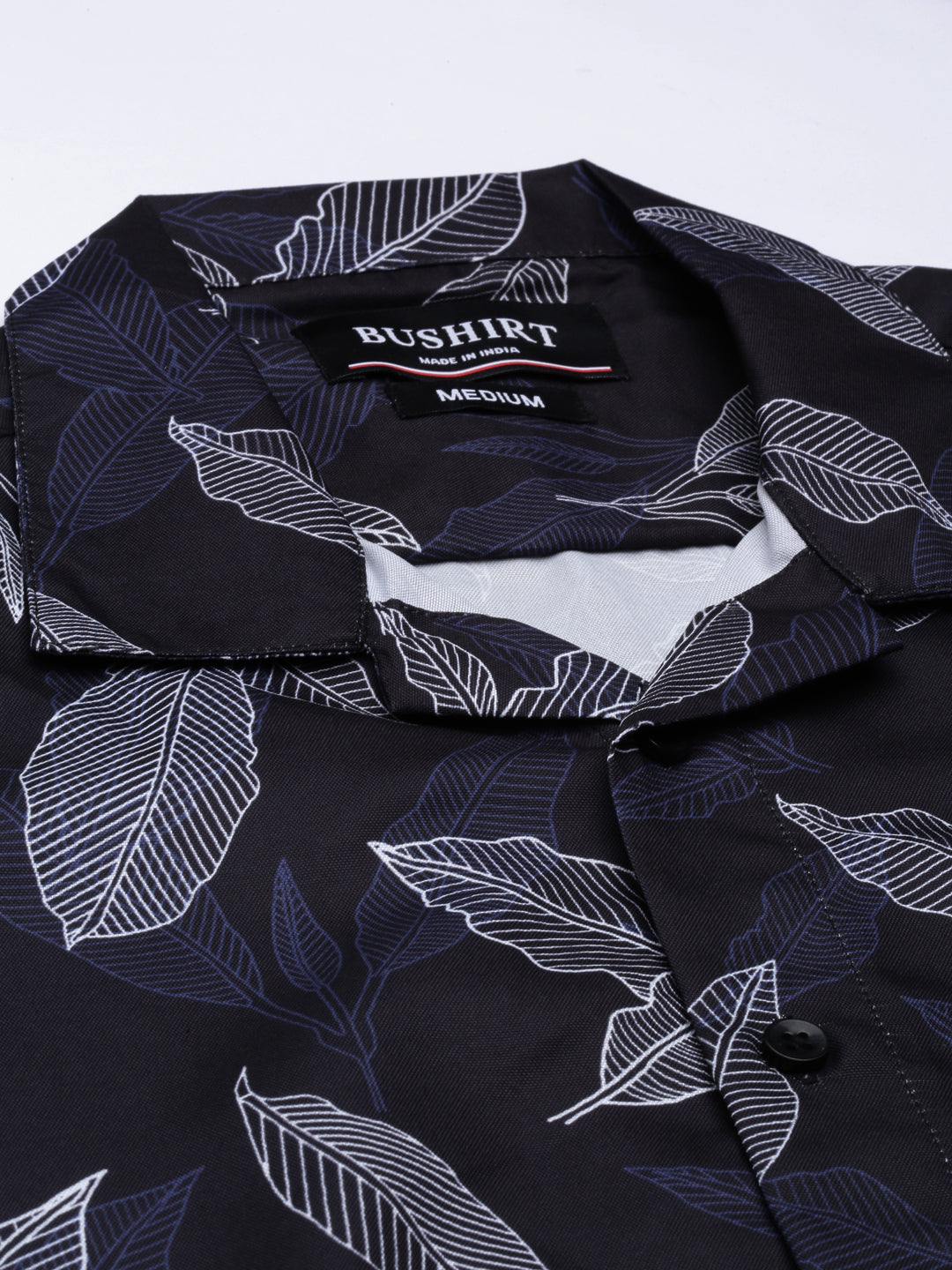 Leaf Print Shirt Printed Shirt Bushirt