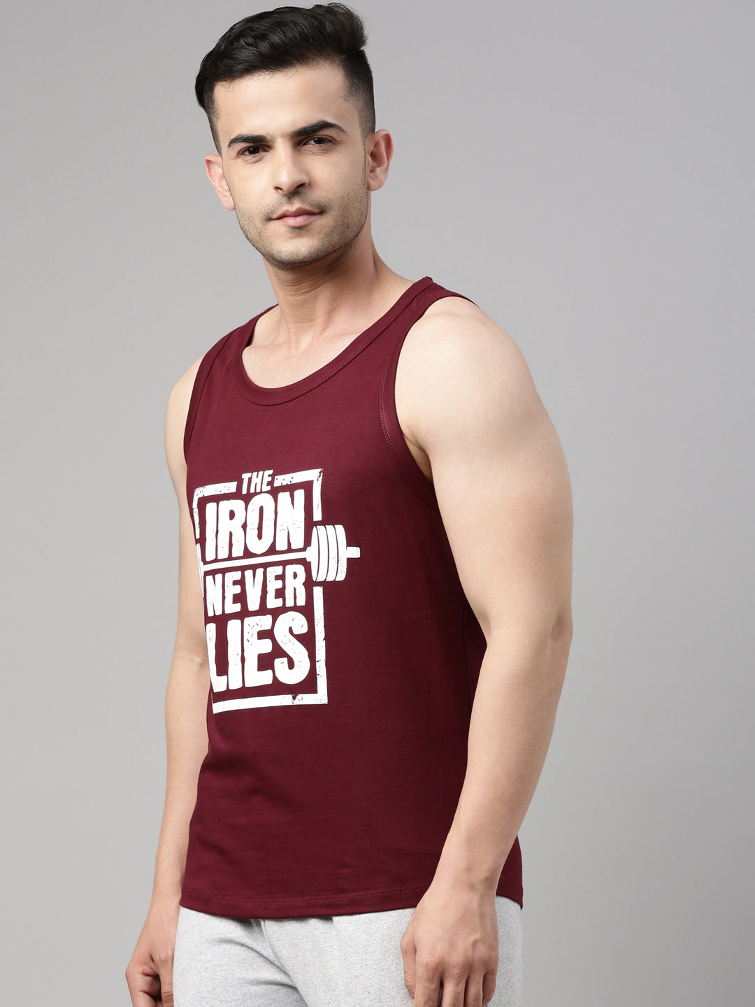 The Iron Never Lies Sleeveless T Shirt Vest Bushirt
