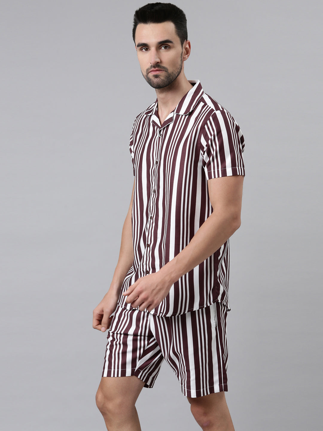 Spruce Wine Co-Ords Co-Ords Bushirt