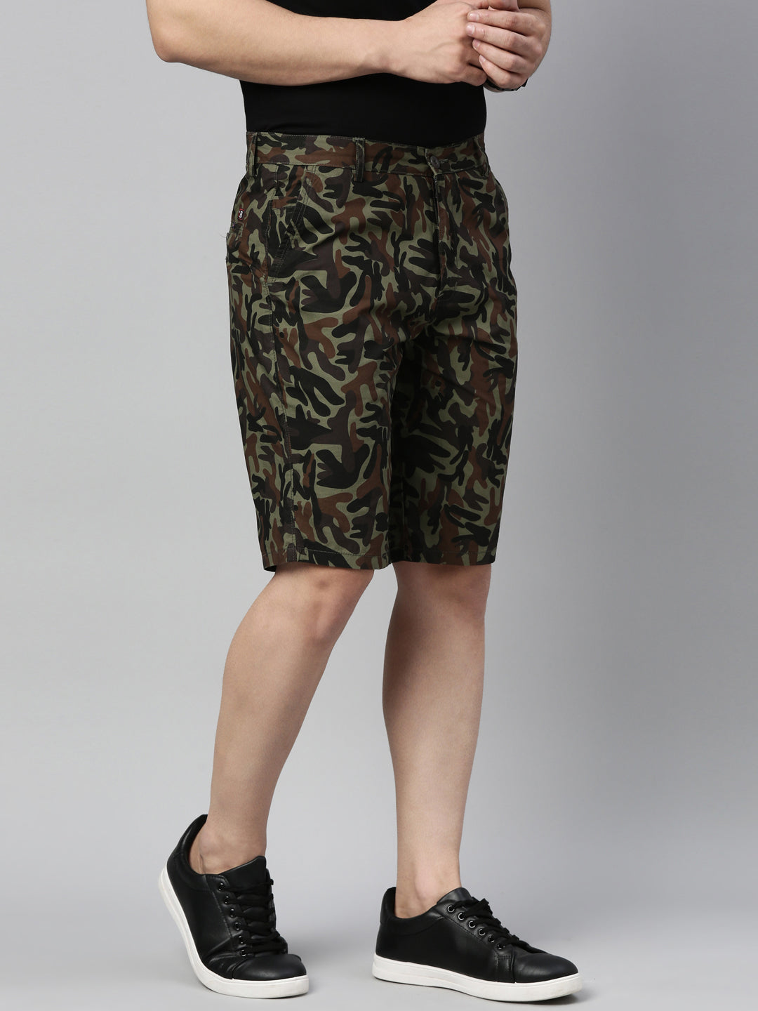 Pickle Green Camouflage Shorts Men's Shorts Bushirt