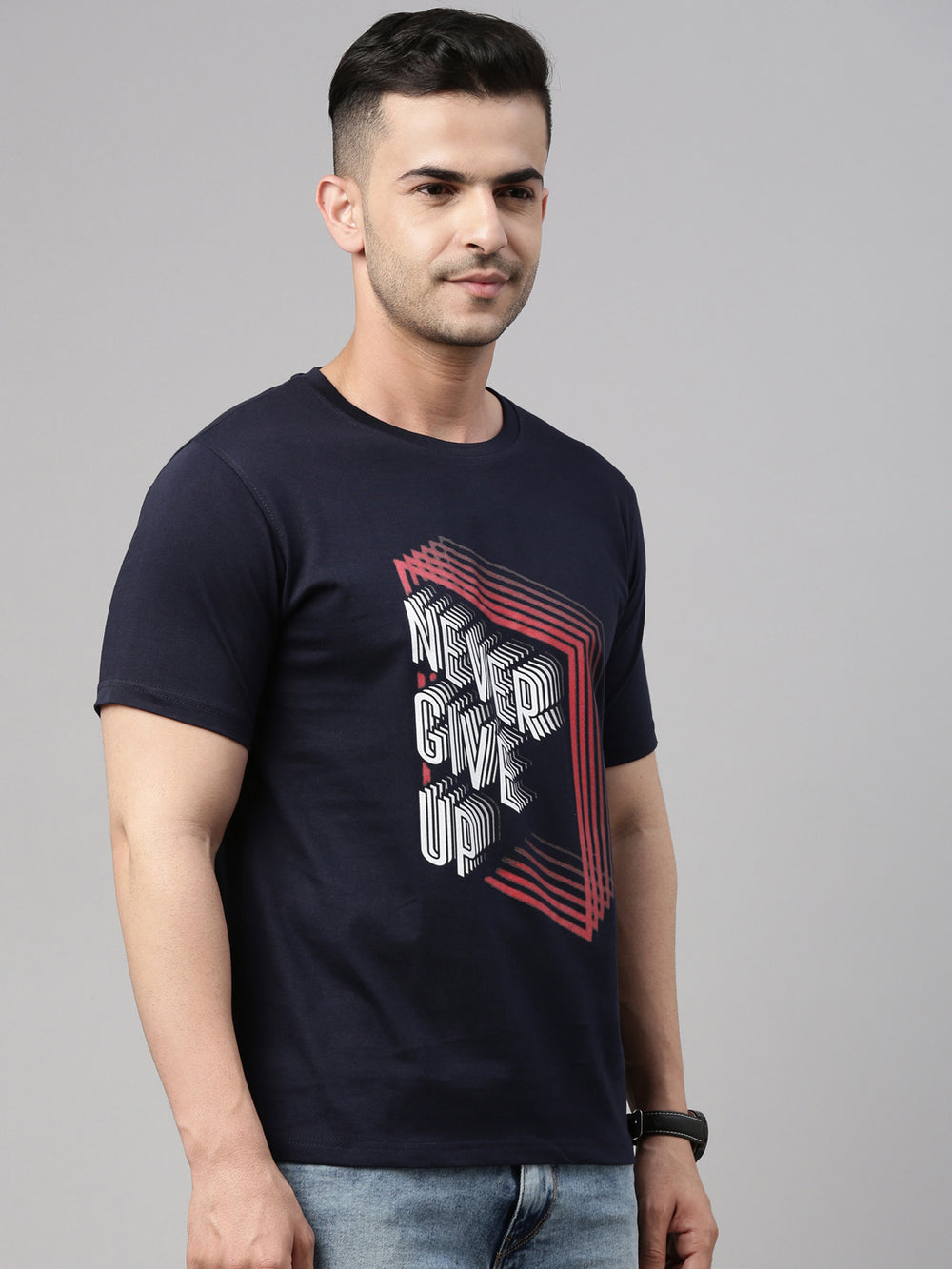 Never Give Up T Shirt Graphic T-Shirts Bushirt