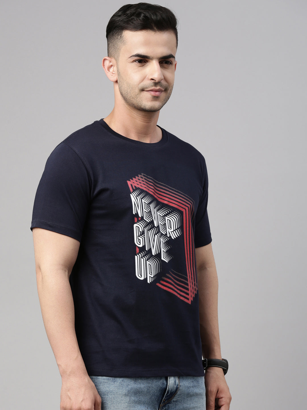 Never Give Up T Shirt Graphic T-Shirts Bushirt