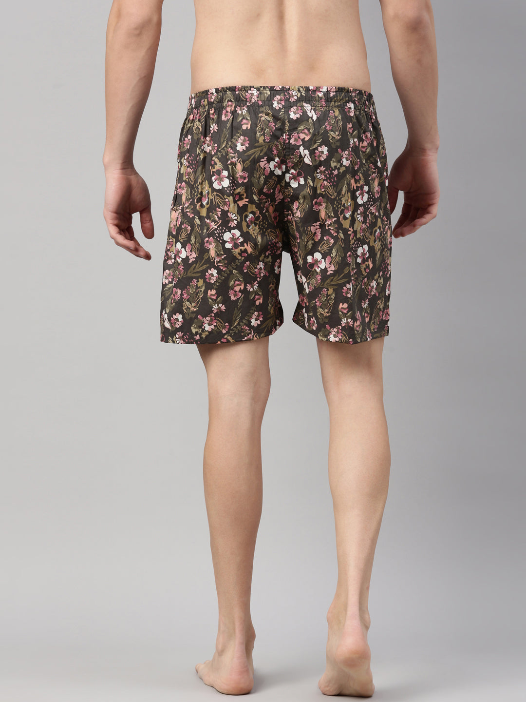 Floral Brown Boxers Boxers Bushirt