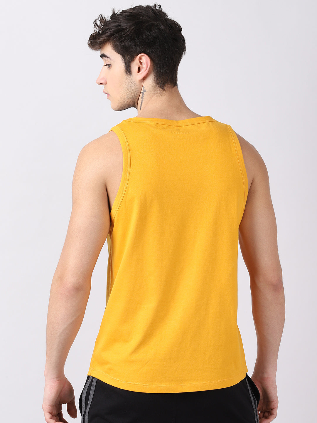 I Wish Everything Sleeveless T-Shirt Vest Bushirt