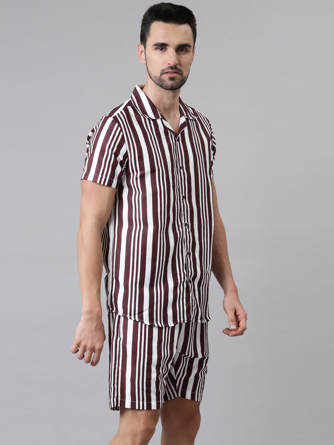 Spruce Wine Co-Ords Co-Ords Bushirt