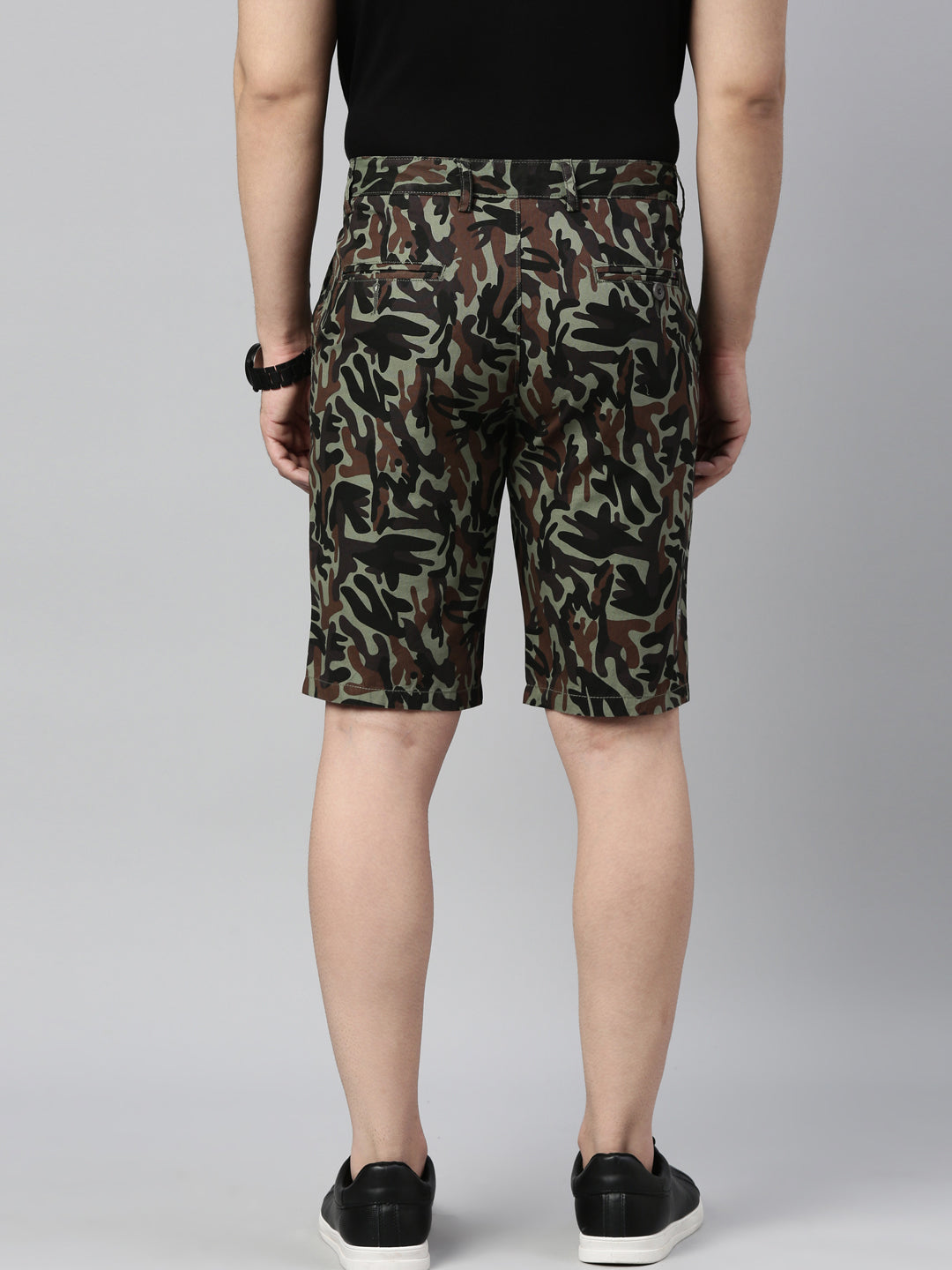 Sage Green Camouflage Shorts Men's Shorts Bushirt