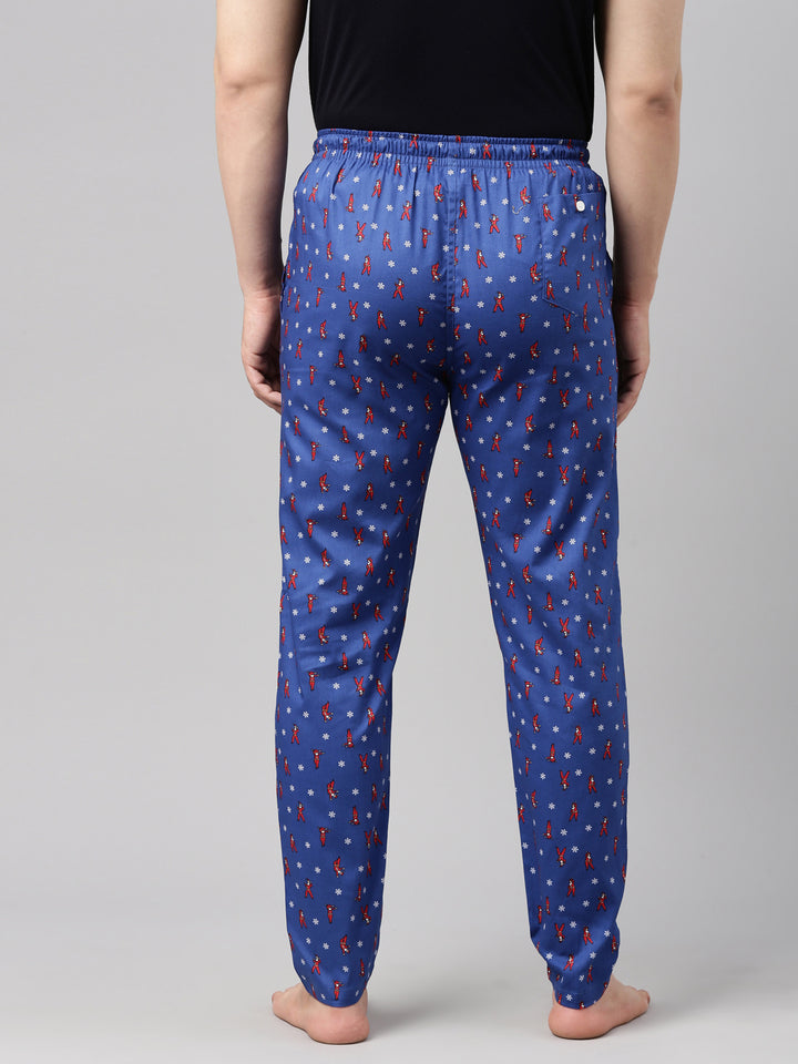 Rocking Santa Royal Blue Pyjamas Pyjamas Bushirt