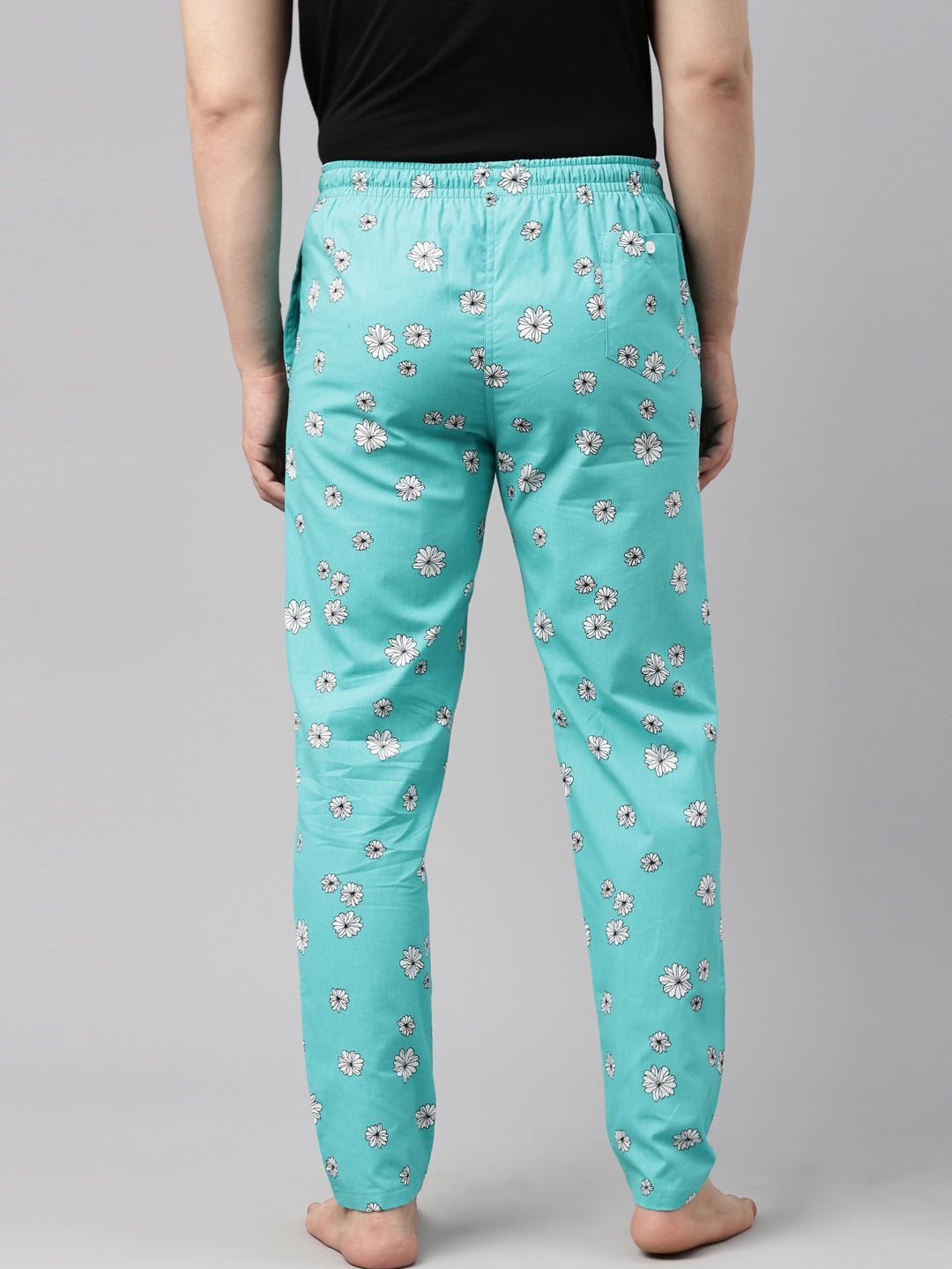 All Over Printed Teal Green Pyjamas Pyjamas Bushirt