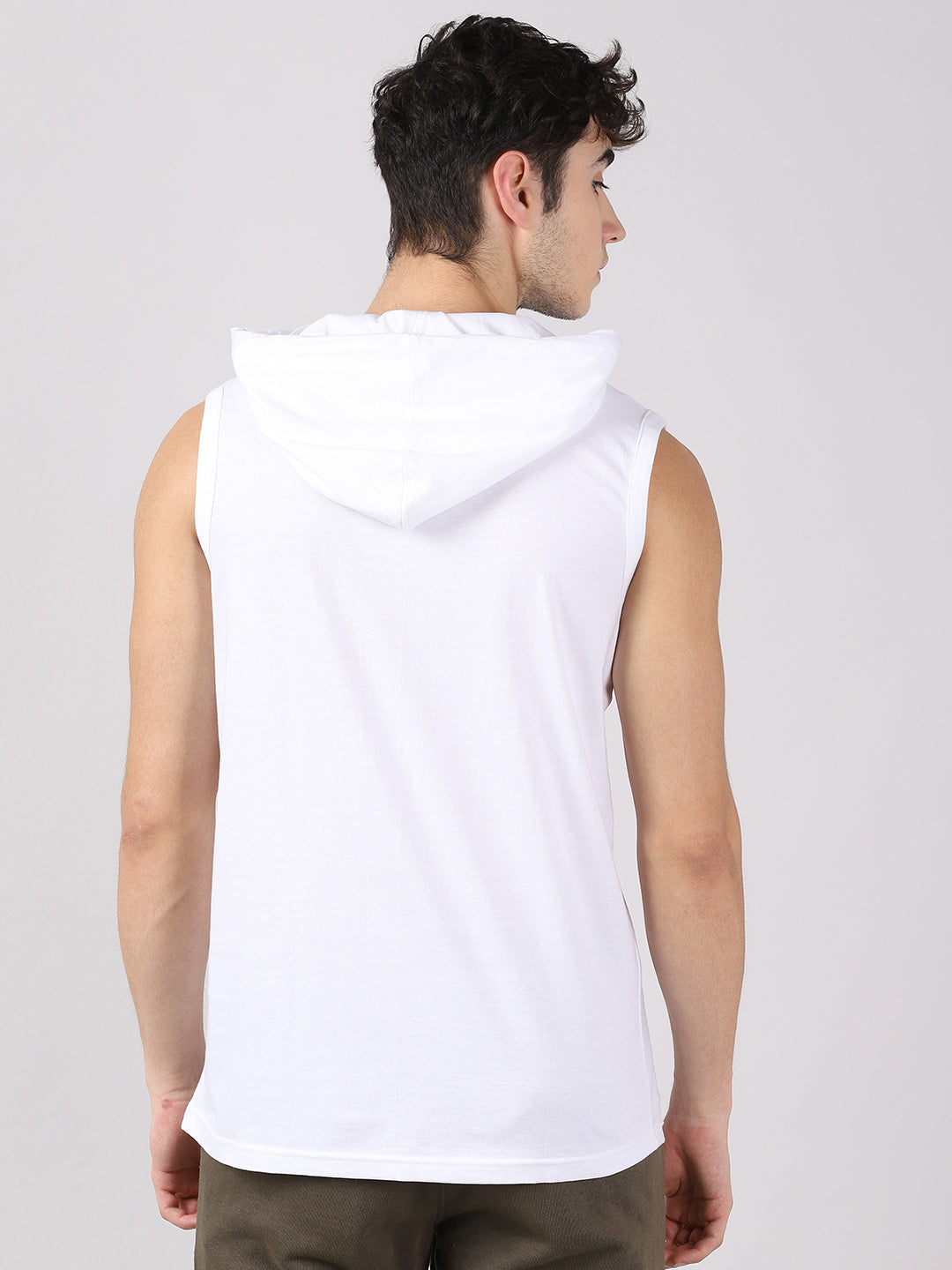 Don't Burn Calories Sleeveless Hoodies Vest Bushirt